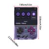Mini Plus Handheld Game Console Mini+ 3.5-inch IPS Screen  Purple with 128GB TF Card