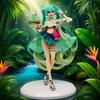 18CM Anime Hatsune Miku Figur Søte Godterier Melon Soda Float Stående Figur Søt Leketøy Gave Samling Action Figur PVC Dukker
