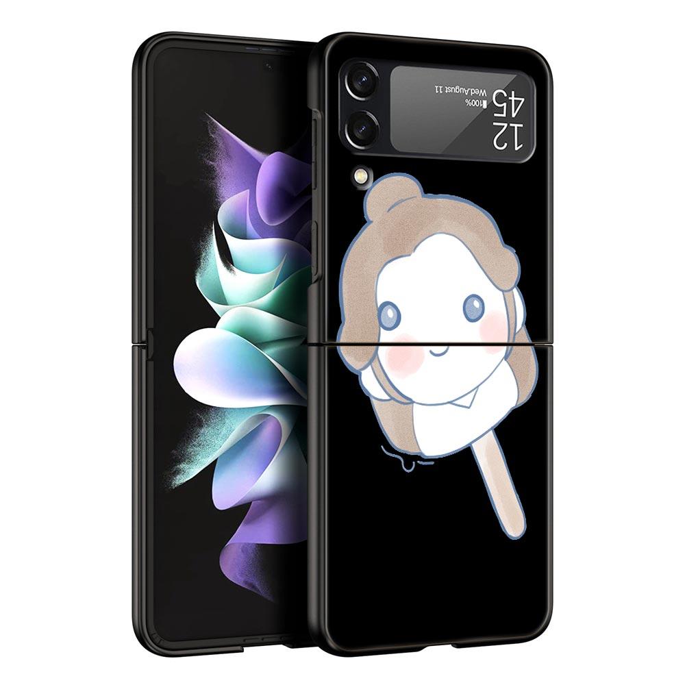 Heaven Officials Blessing TGCF Phone Case for Samsung Galaxy Z Flip 3 4 5 Black Folding Mobile Shell Hard Coque Protect Cover