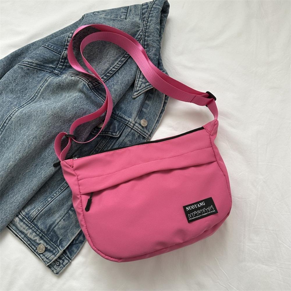 Handbag Oxford Shoulder Bag Large Capacity Sports Crossbody Bag Fashion Canvas Dumpling Bag  Girls