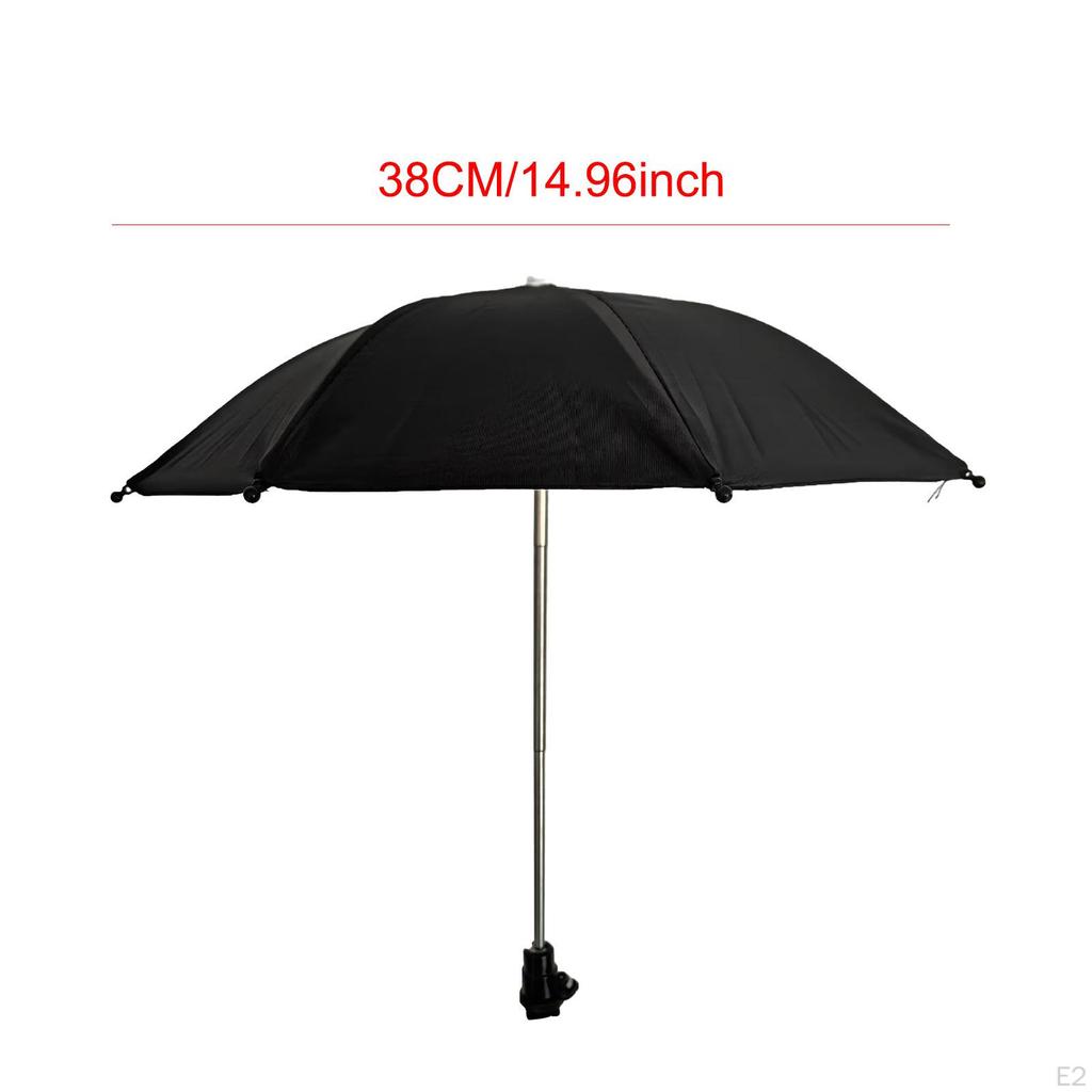Paraguas de Cámara Giratorio Cubierta de Lluvia Suministros Ajustables Protección Mini Sol para
