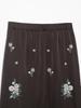 Autumn 2025 European Style Women's Mid-Length Sequin Embroidered Skirt