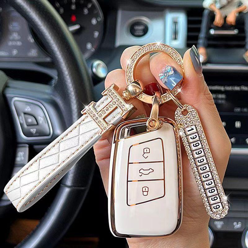 Volkswagen Magotan B8/Passat/CC Schlüsselabdeckung - Dekorative Schale für das Autoinnenraum Zubehör