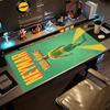Neymar S Yellow Glory Customizable Name Mouse Pad Desk Mouse Pad Office Mouse Mats Non-Slip Rubber Base Office and Gaming Desk Decoration