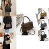 Chic 2024 Women's Korean Style Vintage Solid Color Small Crossbody Bag Pu Handbag
