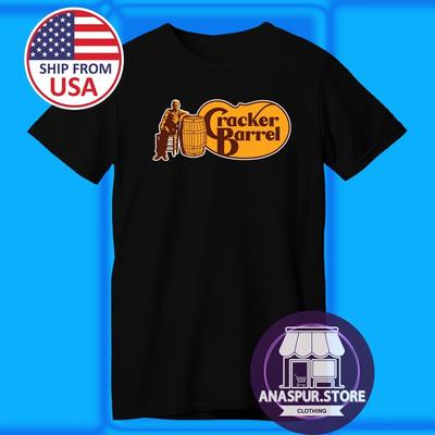 Cracker Barrel Old Country Restaurant Men's Black Size S-5XL