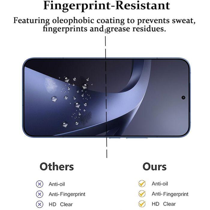 2x Verre Trempé pour Xiaomi 17T Pro, Protection Transparent 9H Antichoc Anti-Rayures