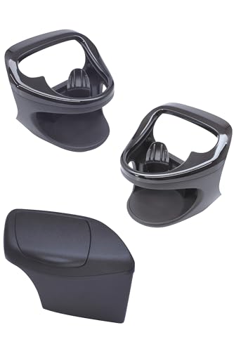 

Tsuchiya Yac Vehicle-Specific Drink Holder and Trash Can Set for Driver and Passenger Seats, Compatible with Yaris, Yaris Cross, and GR Yaris (SY-YA1,