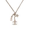 CC Estrela Número 5 Metal Strass Colar Mulheres colar Dourado AB8055B07808NH436