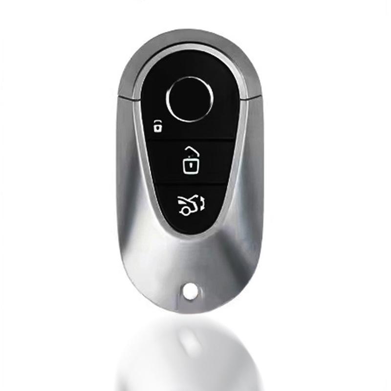 Hot Car Sticker Alloy Style Car Key Case Cover Shell Key Case Durable For Mercedes Benz 2022 C S Class W206 W223 S350 C260 C300