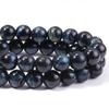 Natural Stone Deep Blue Tiger Eye Beads 6 8 10 12mm Round Loose Spacer Bead For Jewelry Making DIY Bracelet Necklace Accessories
