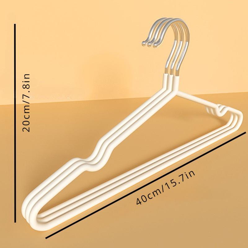 30PCS   Seamless Clothes Hangers, Simple Household Wet And Dry Clothes Hangers, Storage Hangers, Non-slip Clothes Hangers