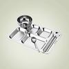 304 Stainless Steel Divided Lunch Tray & Box