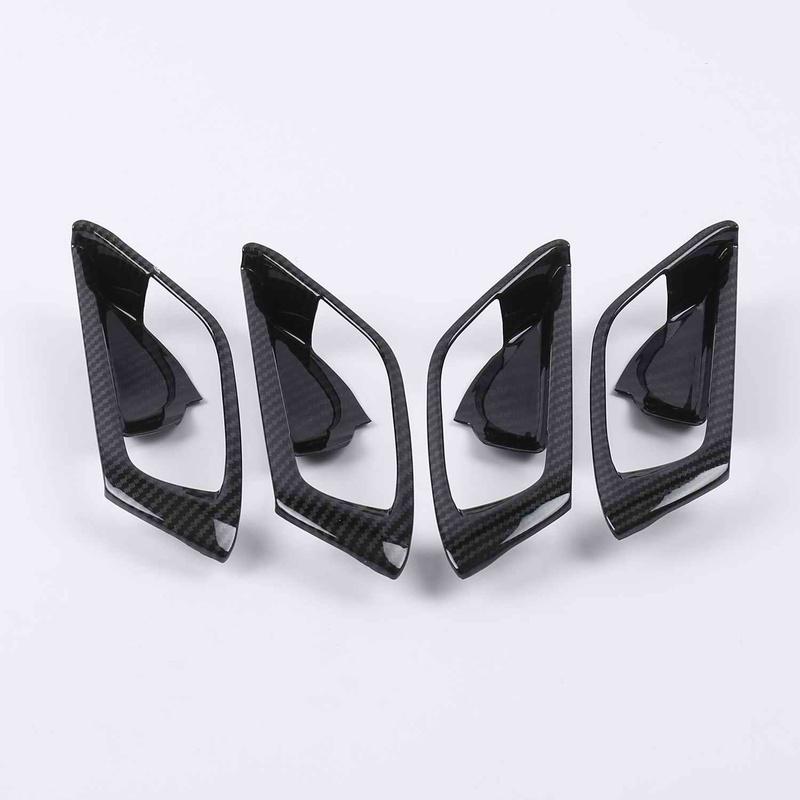 For Mazda CX-5 CX5 2017-  CX-8 CX8 2018 - Inner Door Handle Bowl Frame Cover Trim ABS Chrome Car Styling Accessories