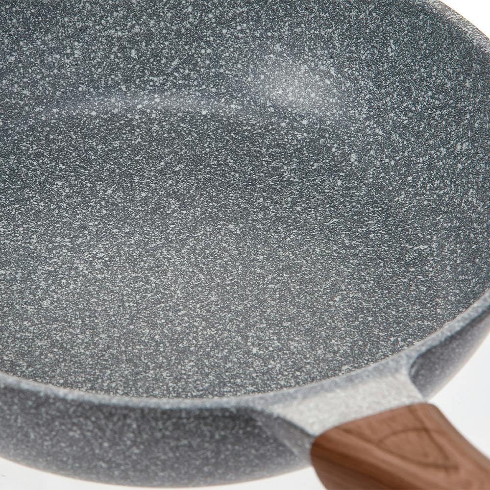 CAINZ IH Compatible Stone Marble Frying Pan, 20cm