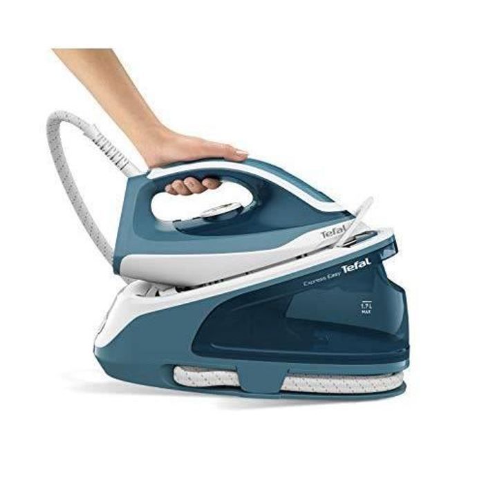 Tefal SV6131 Espress Easy Centrale Vapeur, Bleu/Blanc
