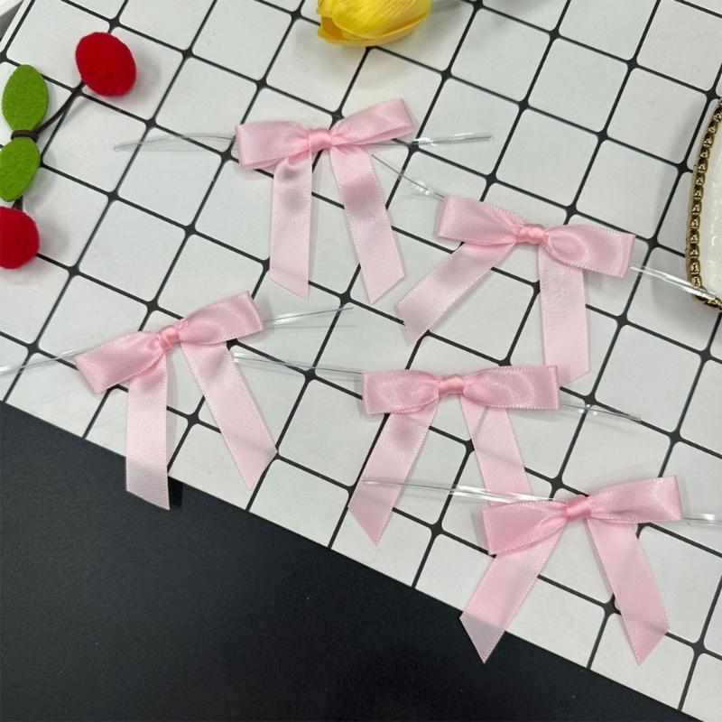 652F 50 Piece Creative Ribbons Set for DIY Crafting and Festival Event Decorations