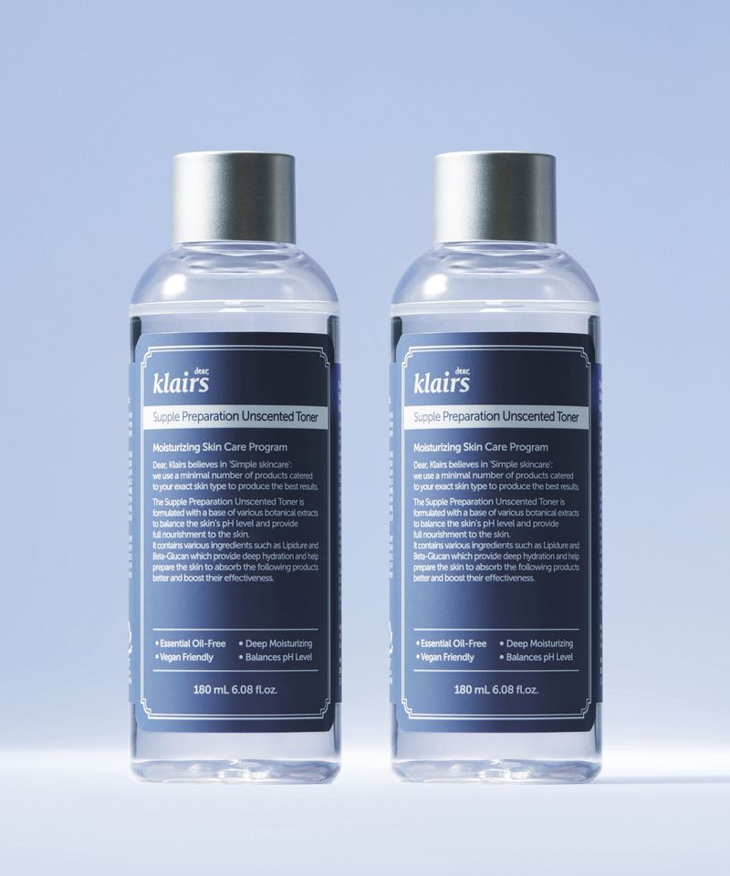 [2PACK] Supple Preparation Unscented Toner 180ml