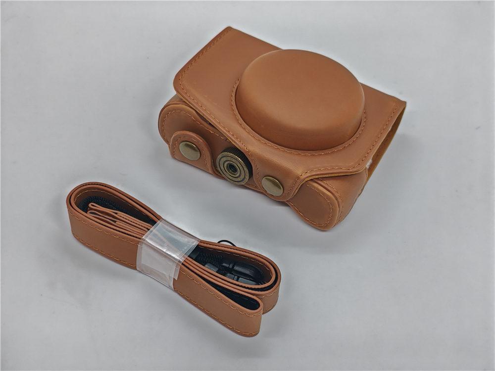 G7X II III PU Leder Kameratasche Hülle Für Canon PowerShot G7X Mark II III G7XIII G7X3 G7XII G7X2 Vollständige Abdeckung Mit Riemen