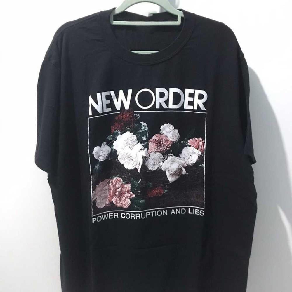 New Order rock punk band short sleeve black color shirt VK04396 Unisex T-Shirt XXL