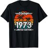 1973 Limited Edition - 1973 Birthday Year - Vintage 1973 T-Shirt