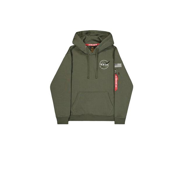 Толстовка с капюшоном Alpha Industries Space Shuttle Hoodie EU L