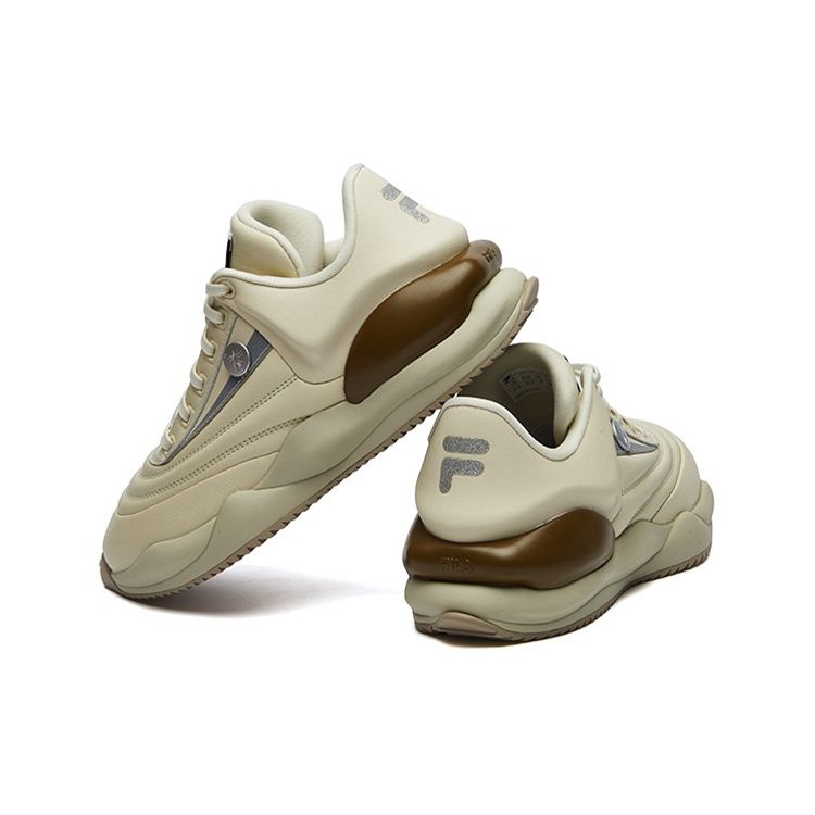 Fila Mihara Yasuhiro X  Heritage Fht Casual Trendy Versatile Low-Top Dad Shoes Women Sneakers Beige F12W134127FAG