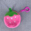 Multi-shapes, Fruit Strawberry Plush Coin Purse , Coin Bag Soft Purse Wallet For Gift Toy Plush Purse