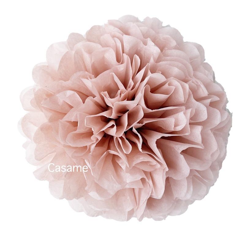 wedding Decoration Tissue Paper Flowers DIY Paper Pom Poms Balls Lanterns Party Decor Craft Wedding Supplies