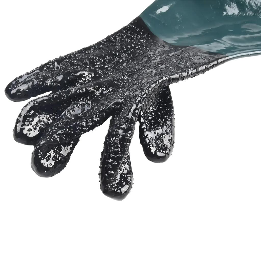 Brand New New Sandblasting Gloves Gloves 60cm Very Convenient 60*30cm Accessories PVC + Cotton Stitching 1 Pair