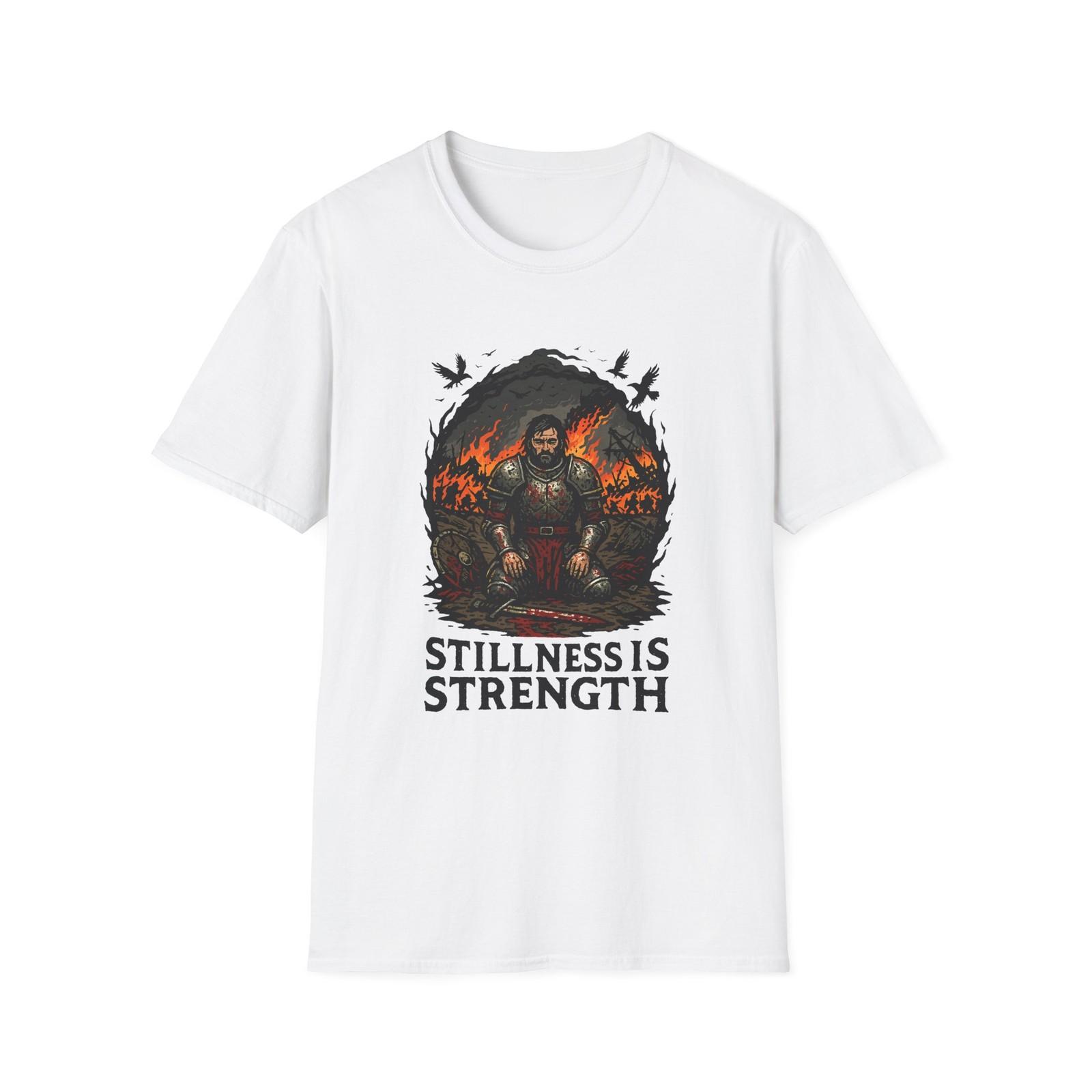 Unisex Softstyle T-Shirt Mens Womens Tees Top Warrior Ravens Battlefield Strength 2XL