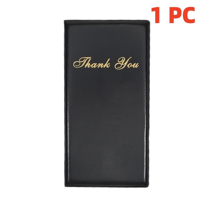 

1/5/10 шт. ПВХ папка для чеков, держатель для карточки гостя, ресторанные презентеры для чеков, папка для меню, органайзер для чековой книжки