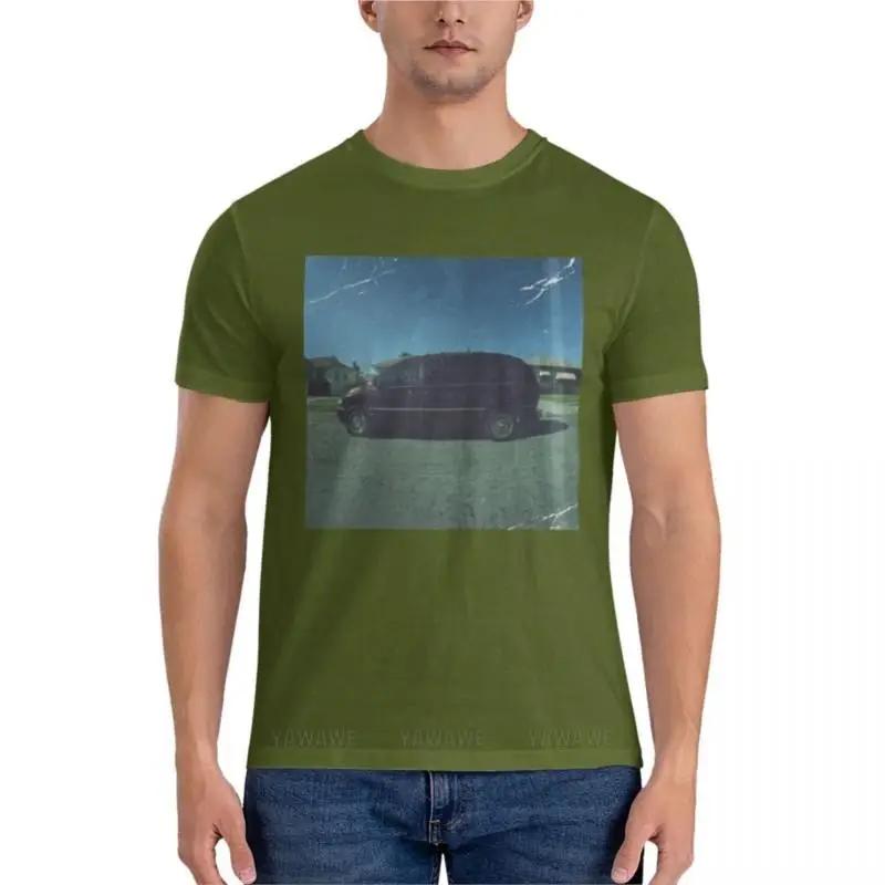 Herren Rundhals T-Shirt Deluxe Figurbetontes T-Shirt schwarze T-Shirts für Männer Vintage T-Shirt Neuauflage T-Shirt