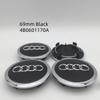 4pcs 3D for qaz17 60mm 61mm 68mm 69mm 135mm Car emblem Wheel hub Center Cap Badge covers sticker Decals Styling accessories