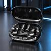 Adjustable EQ Sound Headphones 3-in-1 Wireless Earbuds with Chargeable Power Bank Case, 3 Pairs Interchangeable Clip/in-Ear/Sleep Portable Charging