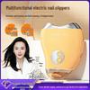 2-in-1 Electric Nail Clipper & Trimmer: Automatic Manicure Tool for Elderly, Children, Infants & Toddlers – Mango Design