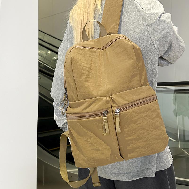 Schoolbag11 New High-Value Fashionable Casual Versatile Unisex Travel Backpack Large Capacity Simple Premium Backpack