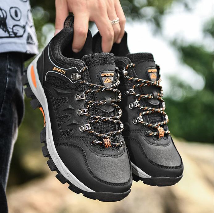 Large size hiking shoes autumn new low help outdoor casual shoes couple shoes