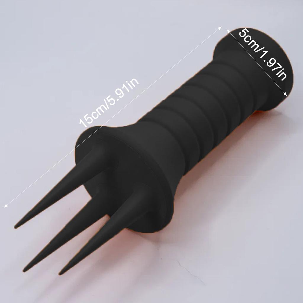 Soil Loosener Lawn Cultivator Manual Aerator Garden Soil Aerator Tool Durable Plastic Aerator for Weeding & Compost Turning