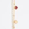 BIMBA Y LOLA [25FW] BIMBA Y LOLA Gold Chain Pearl Heart Logo Double Layered Bracelet B256AIX001GOF