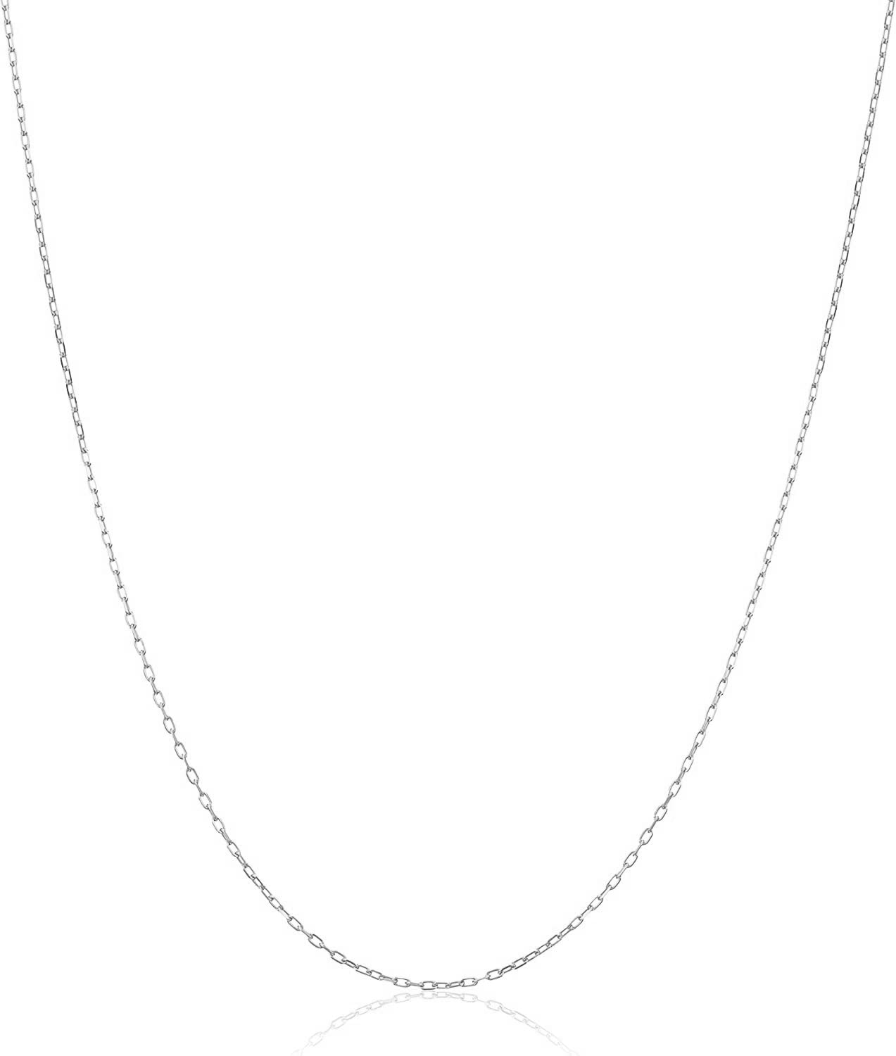 

Shop Necklace K18 18K Azuki Chain Width Made in Japan Simple White Gold Chain Single Item 18k04 WG 40cm [Jewelry M] 0.7mm Women s