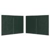 Paroi de tente - vidaXL - 2 pcs - Vert - 300 x 195 cm - Résistant aux UV et à l'eau