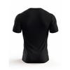 European sizes Men's Casual Short Sleeve T-Shirt with Horse Print - Breathable Polyester, Round Neck, Machine Washable