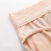 Women's Plus Size Lace Physiological Pants with Four Layers No Need To Wear Sanitary Pads Front Back Leak Proof Menstrual Underwear Panties