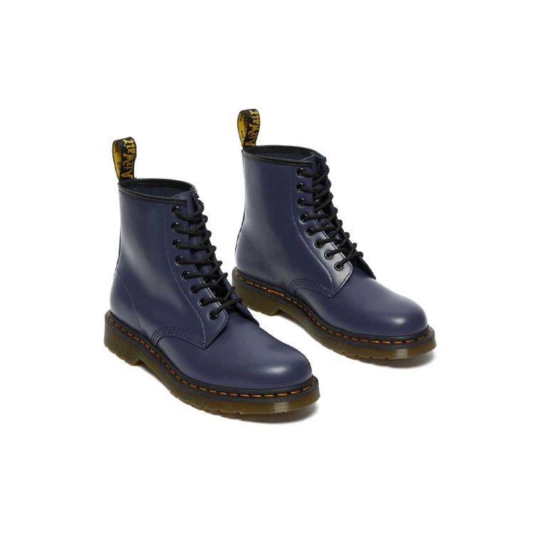 Dr. Martens 1460 Round Toe Lace-Up Short Boots Unisex Boots Indigo 27139403