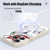 Magnetic For Magsafe Case For iPhone 17 Pro Max Guitar White Robe Print Soft Silicone Phone Back Cover For iPhone 16 15 14 13 Pro Max 16e 17e