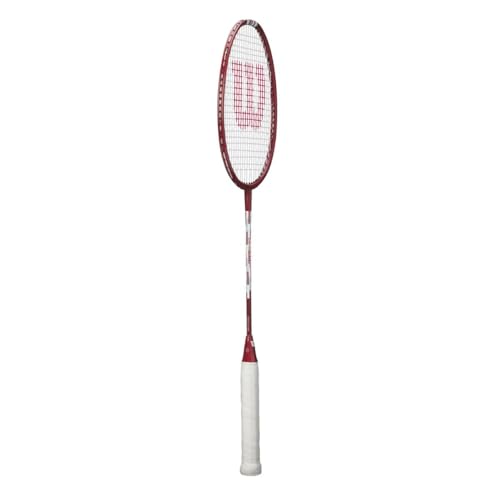 [Amazon.co.jp Exclusive] Badminton Racket [Pre-strung] Attacker Grip Size 4 Red WR153110U2