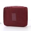 Travel Cosmetic Bag Tear-resistant Multi-Compartment Makeup Organizer Portable Handheld Pouch for Business Trips