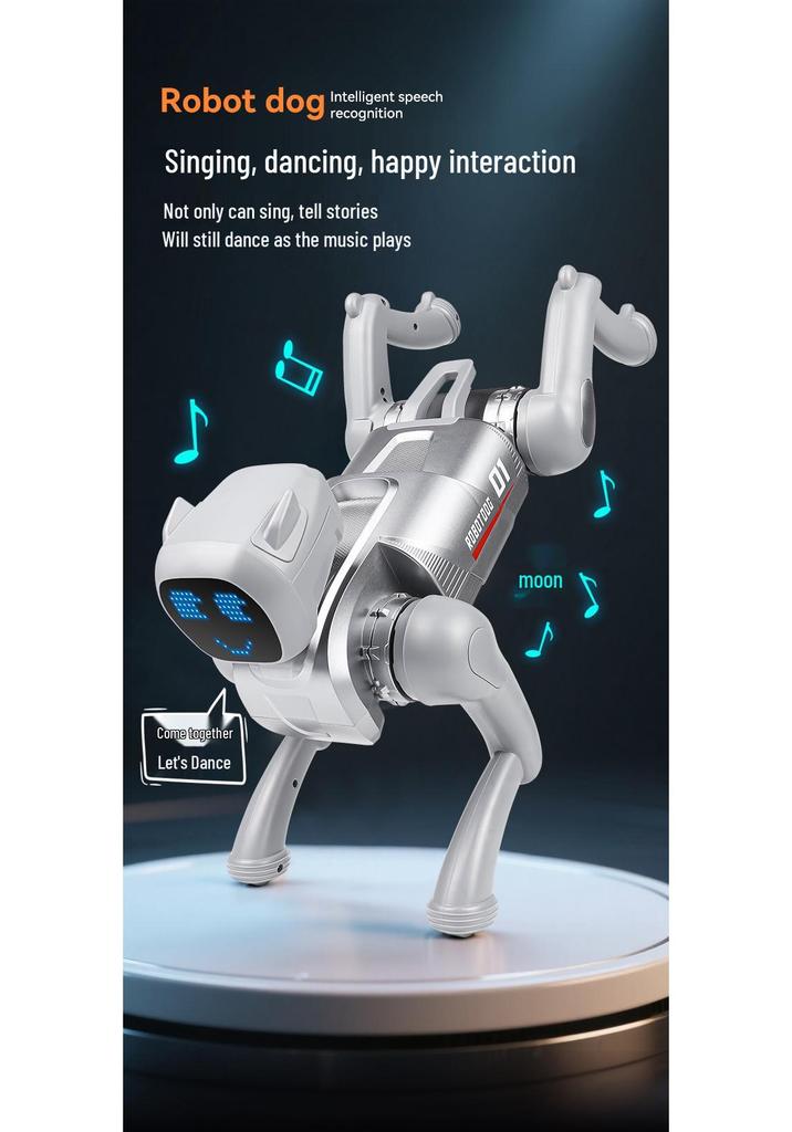 AI Robot Dog: Smart Educational Toy & Companion with Remote Control for Children