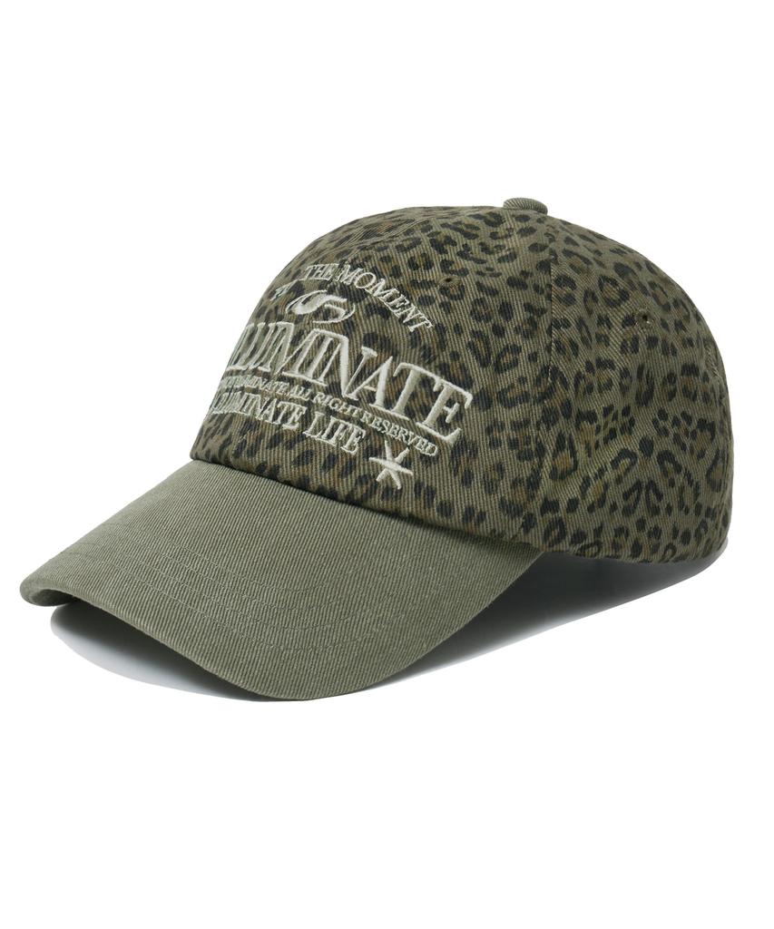 FILLUMINATE Leopard Block Baseballkappe - Khaki